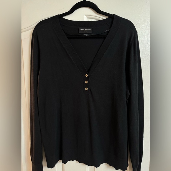 Lane Bryant Tops - Lane Bryant Button Up Henley Size 18/20